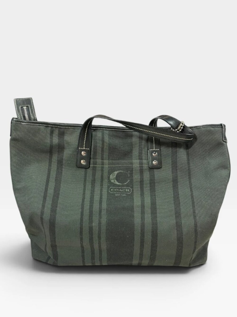 Coach Green Tote